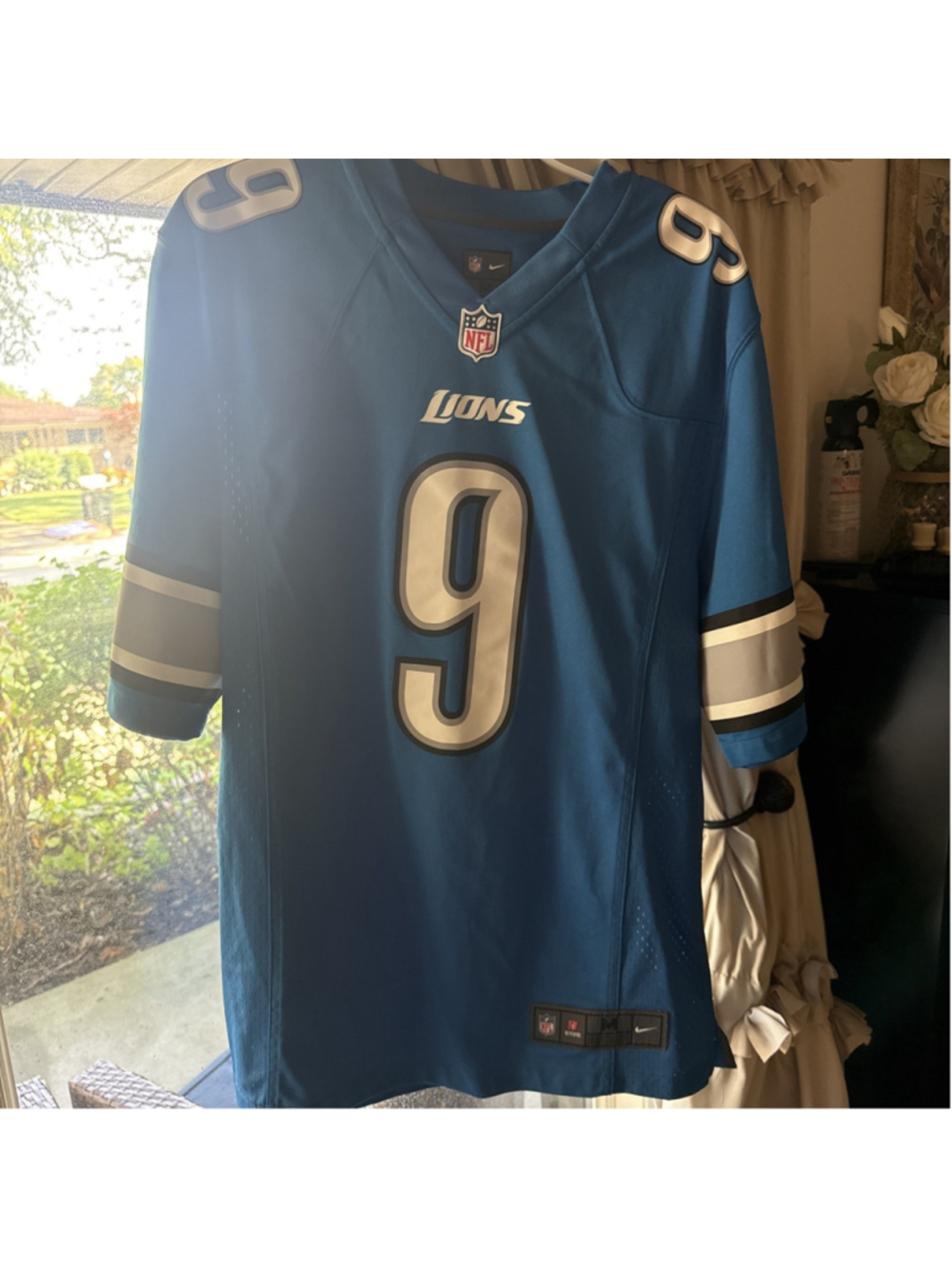 Official Licensed NFL Detroit Lions Jersey. #9 Staffors Men’s Medium EUC